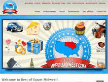 Tablet Screenshot of bestofuppermidwest.com
